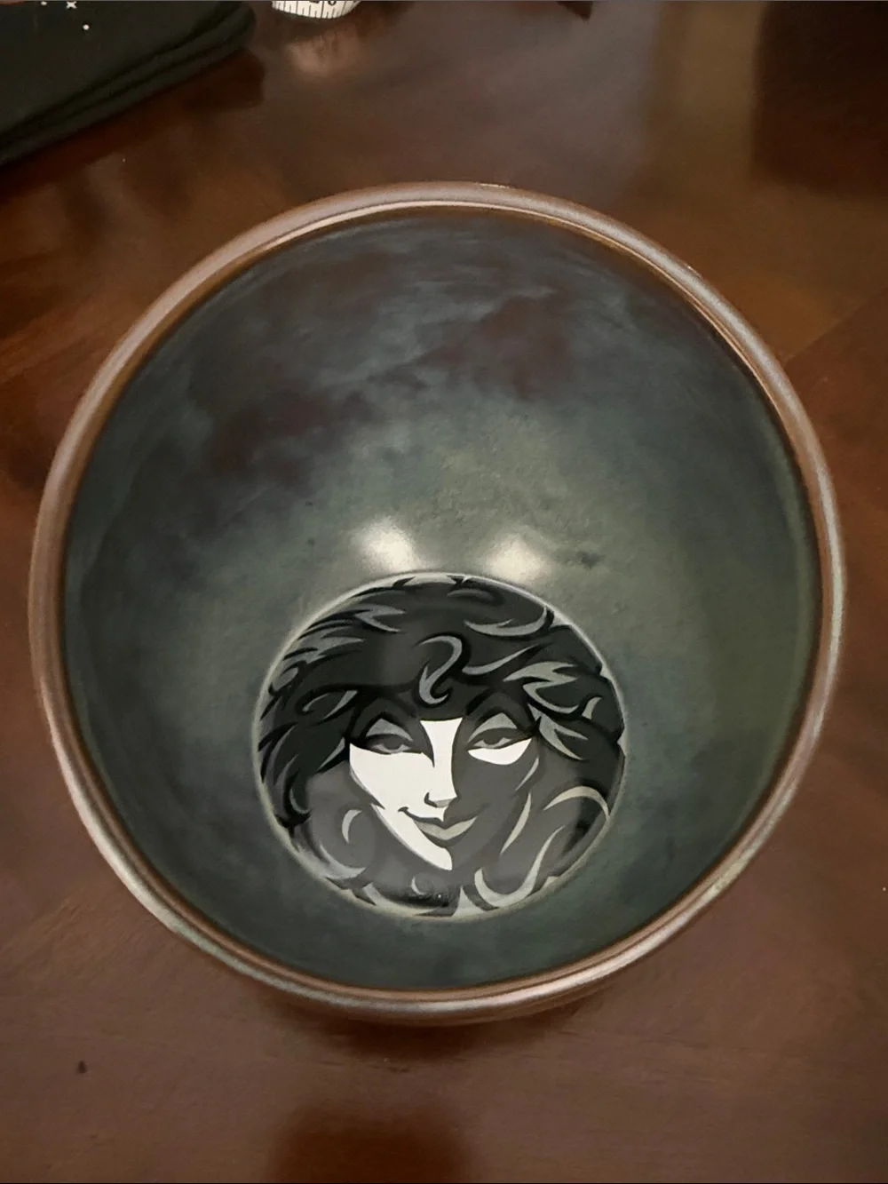 Disneys Haunted Mansion Madam Leota Pet Food Bowl NWT